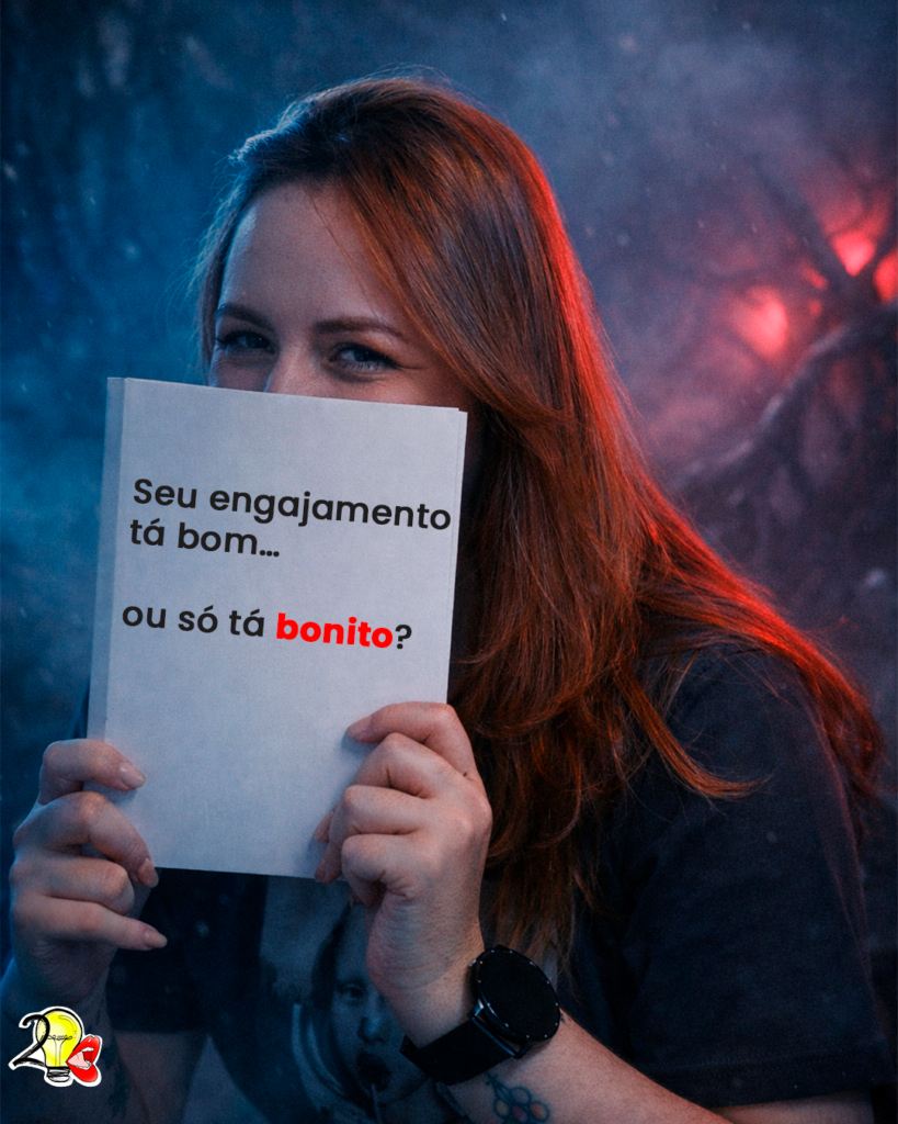 20Falar de Social Media - Agência de Marketing Digital | Você olha as métricas, vê algumas curtidas, um ou outro comentário… e fica a dúvida: “meu engajamento está bom?”