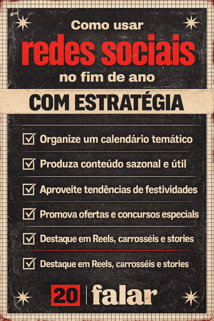 Como usar redes sociais no fim de ano com estratégia
