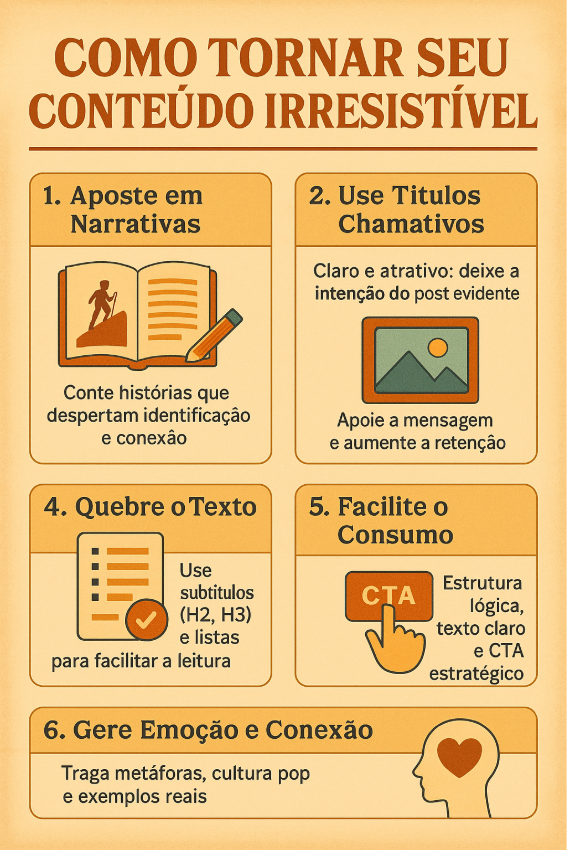 Como transformar seu conteúdo em conteudo irresistível 20Falar de Social Media - Agência de Marketing Digital | 🔑 SEO insight: Use variações de palavra-chave como “conteúdo irresistível com storytelling” e “como usar narrativas no marketing digital” para aumentar a chance de ranqueamento.