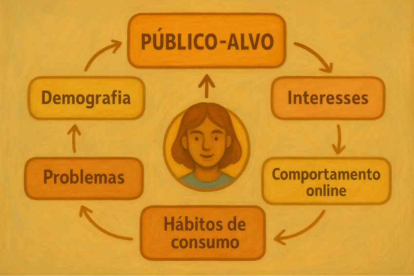 Como definir público-alvo no marketing digital 20Falar de Social Media - Agência de Marketing Digital | Entenda por que o público-alvo é essencial, como defini-lo na prática e exemplos reais para aplicar em sua estratégia.