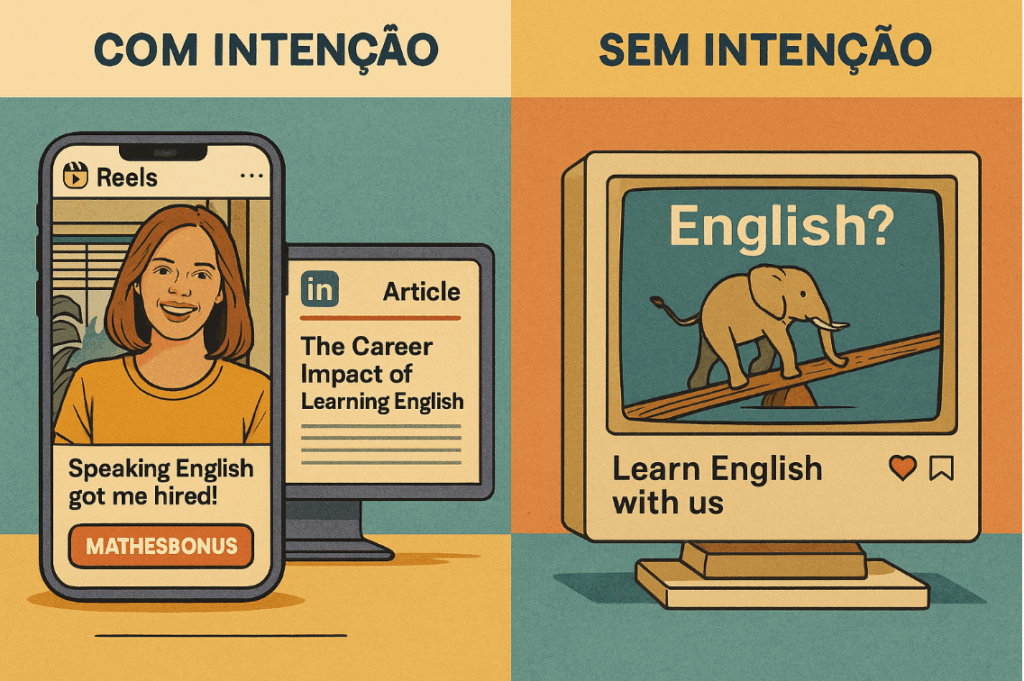 20Falar de Social Media - Agência de Marketing Digital | A resposta é simples — e poderosa: intenção no marketing. 